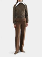 The Row - Laris Twisted-back Knitted Sweater - Womens - Taupe