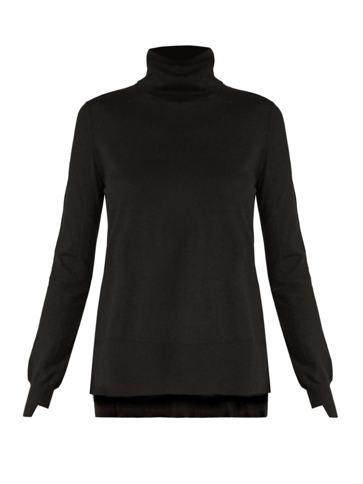 Summa Roll-neck Cashmere-blend Sweater