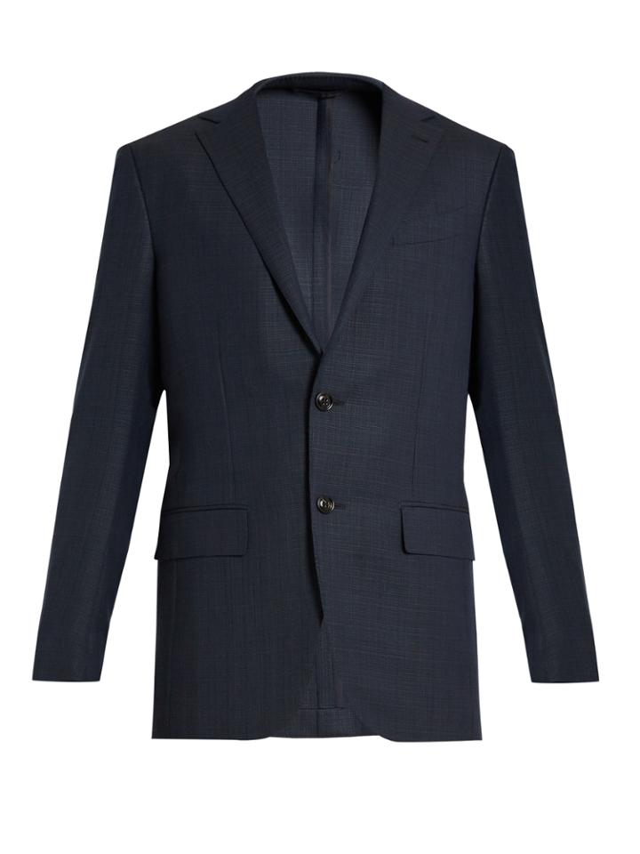 Ermenegildo Zegna Single-breasted Wool Blazer