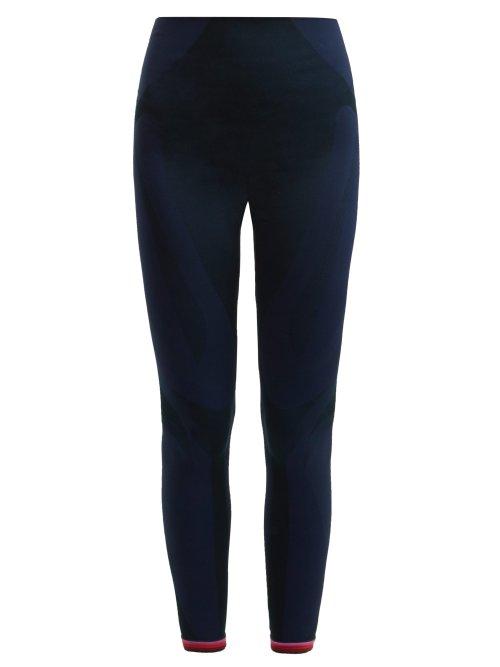 Matchesfashion.com Lndr - All Seasons High Rise Leggings - Womens - Navy Multi