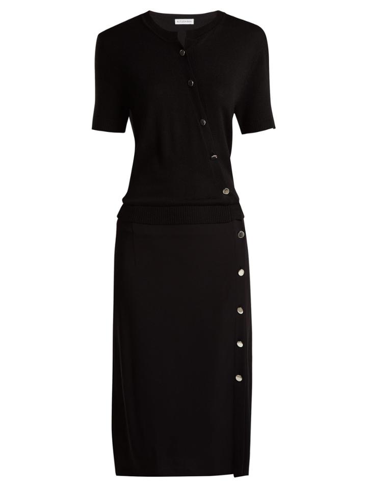 Altuzarra Jefferson Asymmetric-buttoned Dress