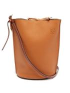 Matchesfashion.com Loewe - Gate Grained Leather Bucket Bag - Womens - Tan Multi
