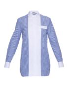 Balenciaga Banker Striped Poplin Shirt