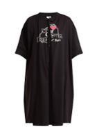 Vetements Printed T-shirt Coat