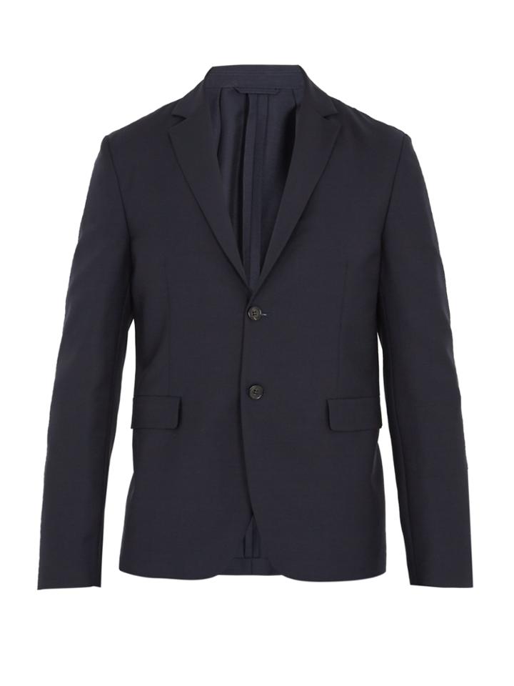 Acne Studios Antibes Single-breasted Wool-blend Blazer