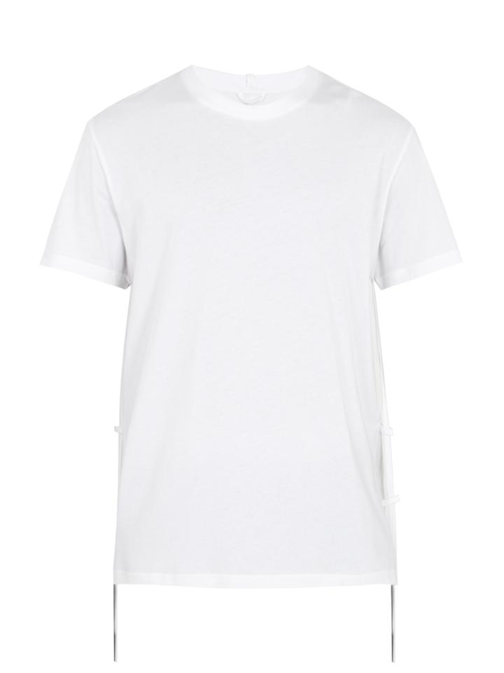Craig Green Crew-neck Side-tie Cotton T-shirt