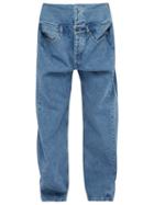 Matchesfashion.com Y/project - Double Layer Relaxed Jeans - Mens - Light Blue