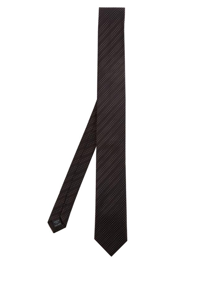 Dolce & Gabbana Polka-dot And Stripes Silk Tie