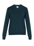 Matchesfashion.com Paul Smith - V Neck Lambswool Sweater - Mens - Green