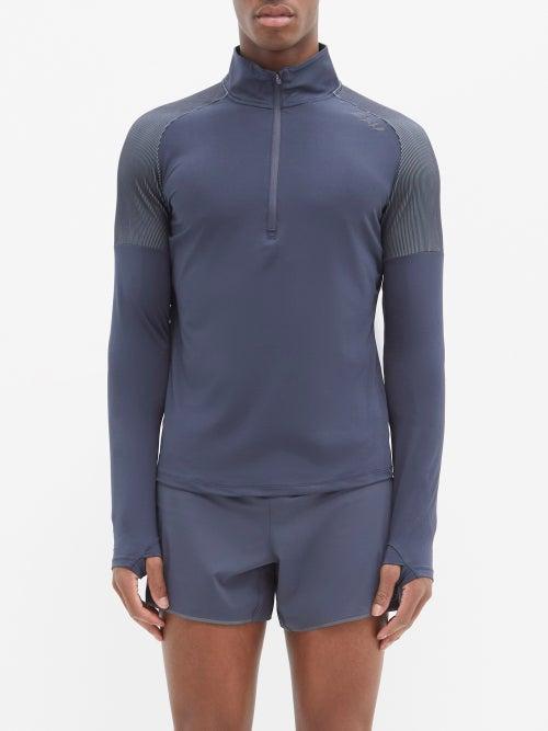 2xu - Light Speed Half-zip Top - Mens - Navy