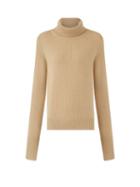 Matchesfashion.com Joseph - Roll-neck Sweater - Womens - Camel