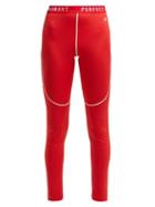 Matchesfashion.com Perfect Moment - Thermal Stretch Jersey Leggings - Womens - Red