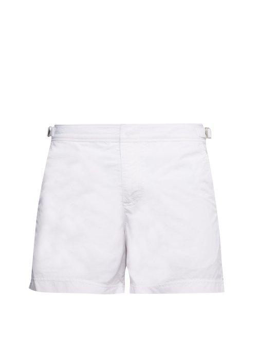 Matchesfashion.com Orlebar Brown - Setter Swim Shorts - Mens - White