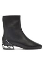 Raf Simons - Cycloid-4-2001 Leather Boots - Mens - Black