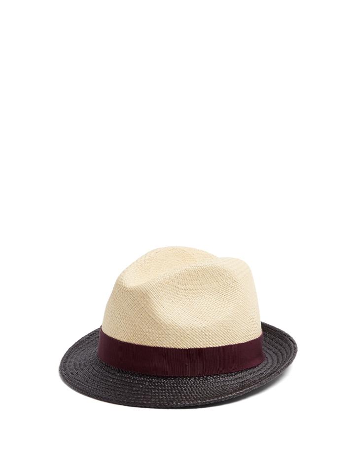 Prada Tri-colour Straw Hat