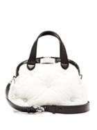 Matchesfashion.com Maison Margiela - Glam Slam Quilted Bowling Bag - Womens - Black White