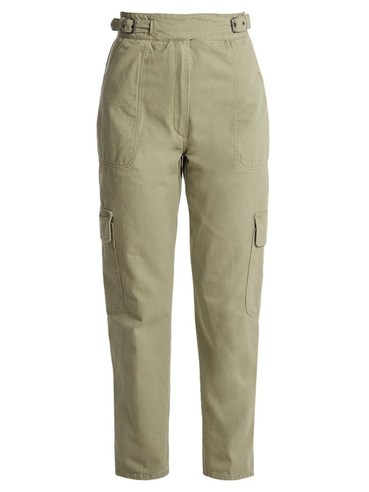 Rachel Comey Roam High-rise Cotton-twill Trousers