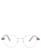 Matchesfashion.com Retrosuperfuture - Numero 36 Round Frame Glasses - Womens - Silver