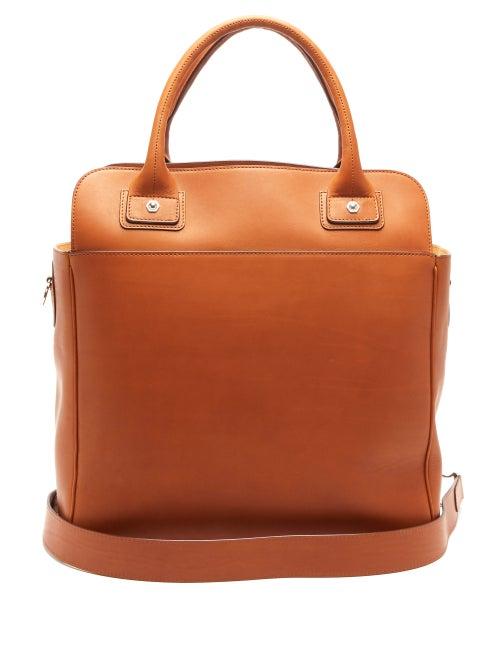 Matchesfashion.com Connolly - Deck 1985 Smooth Leather Shoulder Bag - Womens - Tan