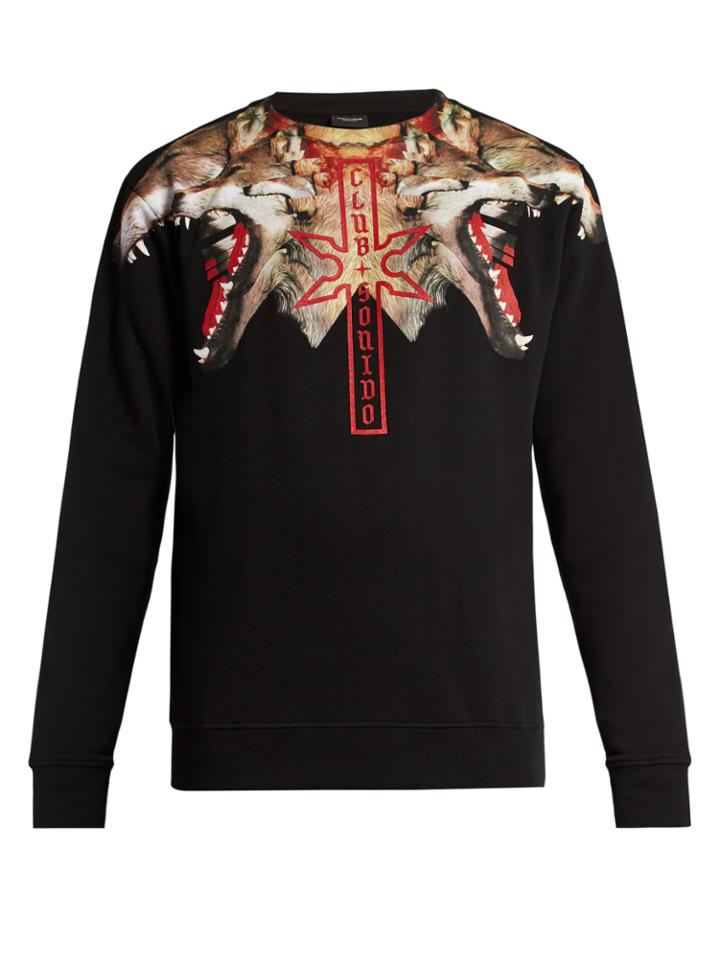 Marcelo Burlon Victor Cotton-jersey Sweatshirt