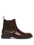 Matchesfashion.com Lanvin - Leather Chelsea Boots - Mens - Brown