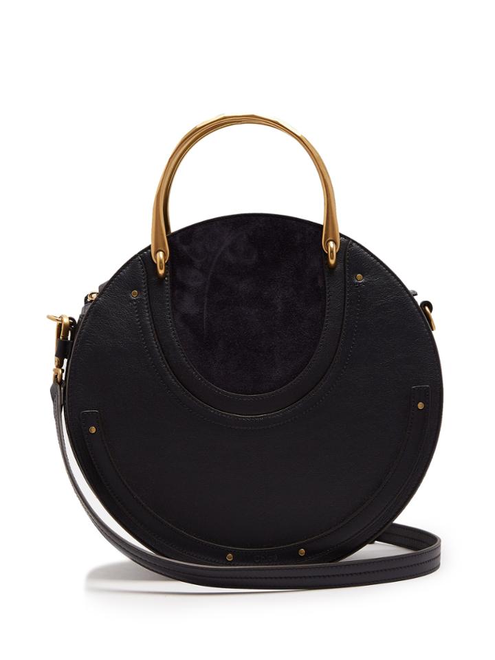 Chloé Pixie Leather And Suede Cross-body Bag