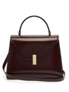 Matchesfashion.com Valextra - Iside Medium Leather Bag - Womens - Burgundy