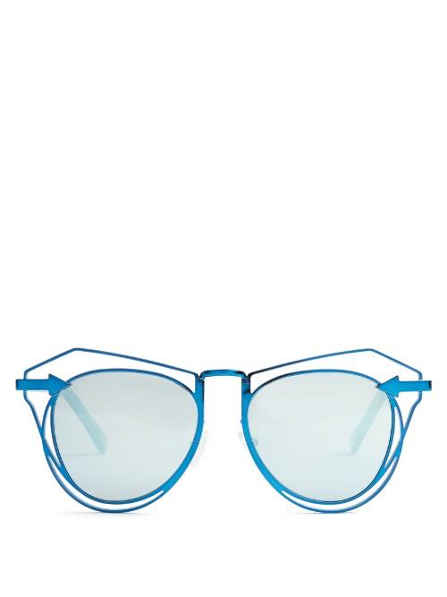Karen Walker Eyewear Marguerite Cat-eye Sunglasses