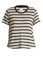 Velvet By Graham & Spencer Tiana Striped Jersey Top