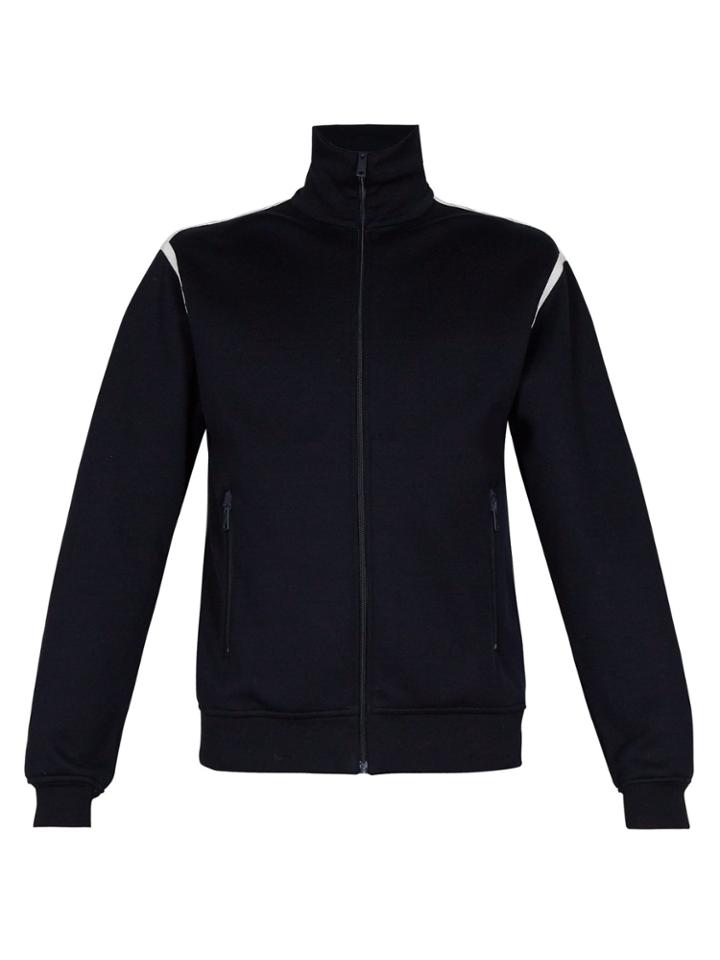Prada Contrast-trim Cotton-blend Zip-through Track Top
