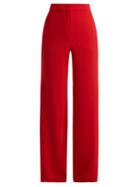 Matchesfashion.com Max Mara Studio - Negelia Trousers - Womens - Red