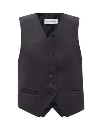 The Frankie Shop - Gelso Tailored Waistcoat - Womens - Black