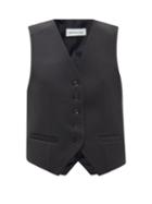 The Frankie Shop - Gelso Tailored Waistcoat - Womens - Black