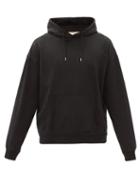 Matchesfashion.com Jeanerica Jeans & Co. - Cotton-jersey Hooded Sweatshirt - Mens - Black