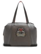 Matchesfashion.com Christian Louboutin - Bagdamon Leather Holdall - Mens - Grey