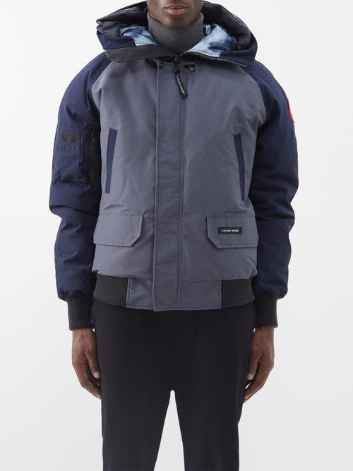 Canada Goose - Chilliwhack Regeneration Down Bomber Jacket - Mens - Blue Multi