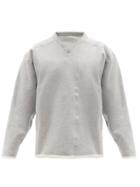 Kuro - 360 Cotton-blend Jersey Sweatshirt - Mens - Grey