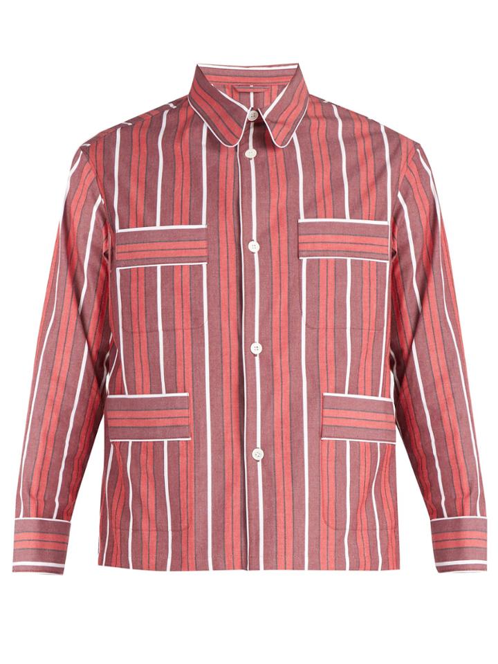 Connolly Striped Cotton-blend Shirt