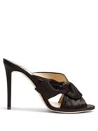Jimmy Choo Keely 100mm Side-bow Satin Mules