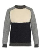 Howlin' Colour-blocked Wool Sweater