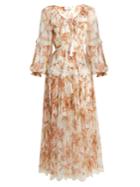 Zimmermann Oleander Crinkled Slouch Dress