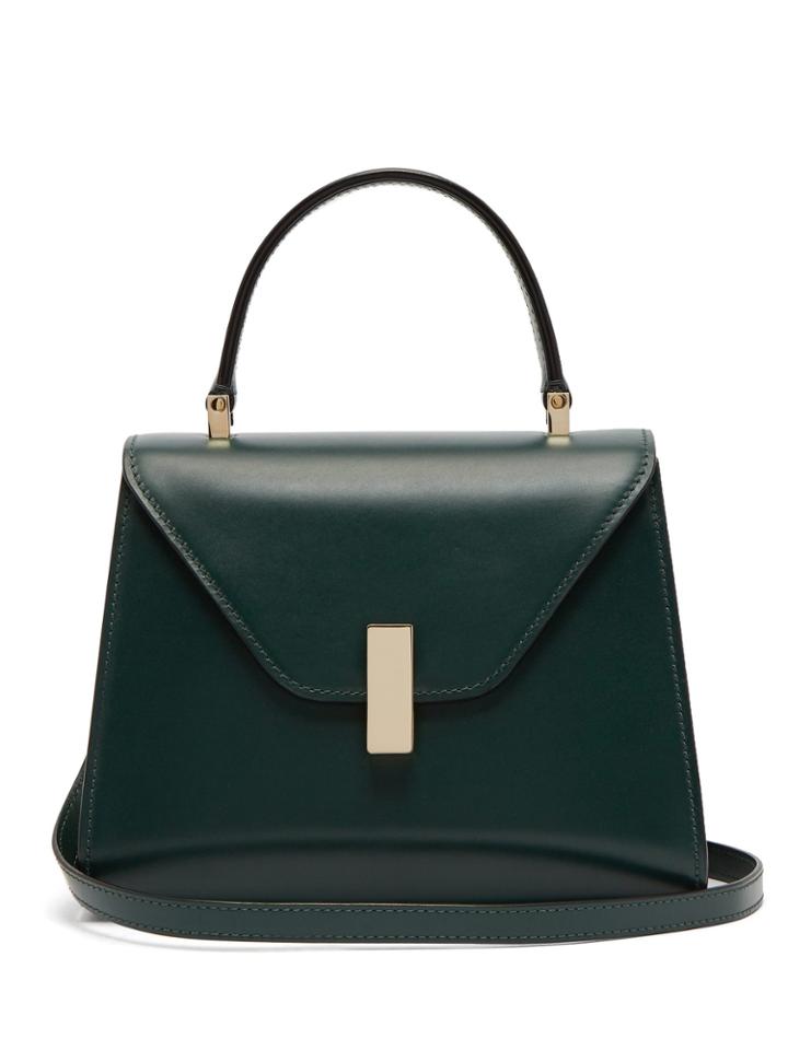 Valextra Iside Mini Leather Bag