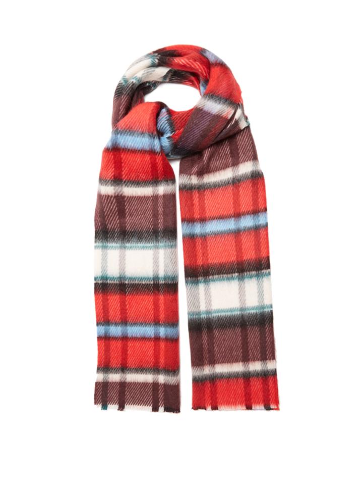 Burberry Tartan-checked Scarf