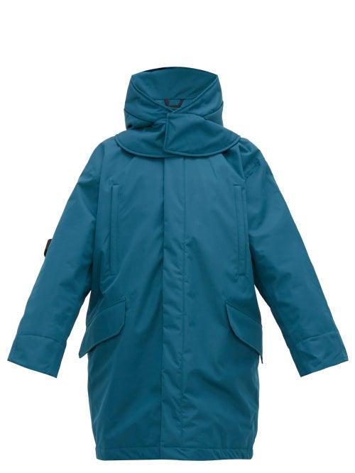 Matchesfashion.com Raf Simons X Templa - Oversized Padded Shell Ski Jacket - Mens - Blue