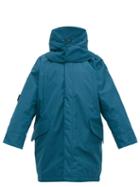 Matchesfashion.com Raf Simons X Templa - Oversized Padded Shell Ski Jacket - Mens - Blue