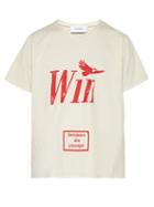 Matchesfashion.com Rhude - Win Printed Cotton T Shirt - Mens - Red White