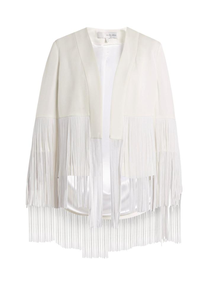 Galvan Cortado Fringe Crepe Jacket