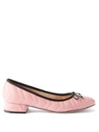 Gucci - Gg Marmont Leather Flats - Womens - Pink