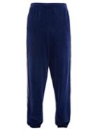 Matchesfashion.com Gucci - Gg Jacquard Cotton Chenille Track Pants - Mens - Blue