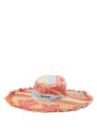 Matchesfashion.com Rave Review - Hatty Cotton Terry Towelling Hat - Womens - Multi